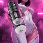 GALAKU Cyber Warrior Thrusting & Rotating Male Masturbator App-Controlled