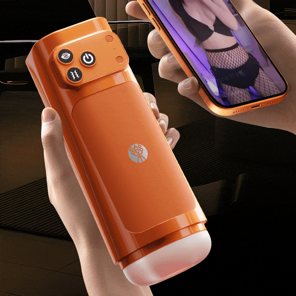 GALAKU Phone Sucking & Vibrating Male Masturbator App-Controlled