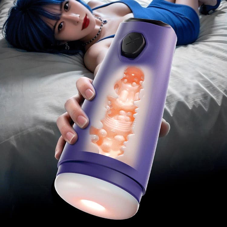 GALAKU Undertow Sucking & Vibrating Male Masturbator App Controlled