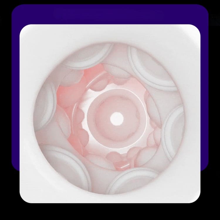 GALAKU Undertow Sucking & Vibrating Male Masturbator App Controlled
