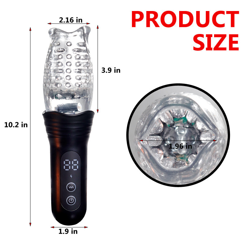 Gawk Gawk 3000 Pro Sucking & Vibrating Male Masturbator Cup