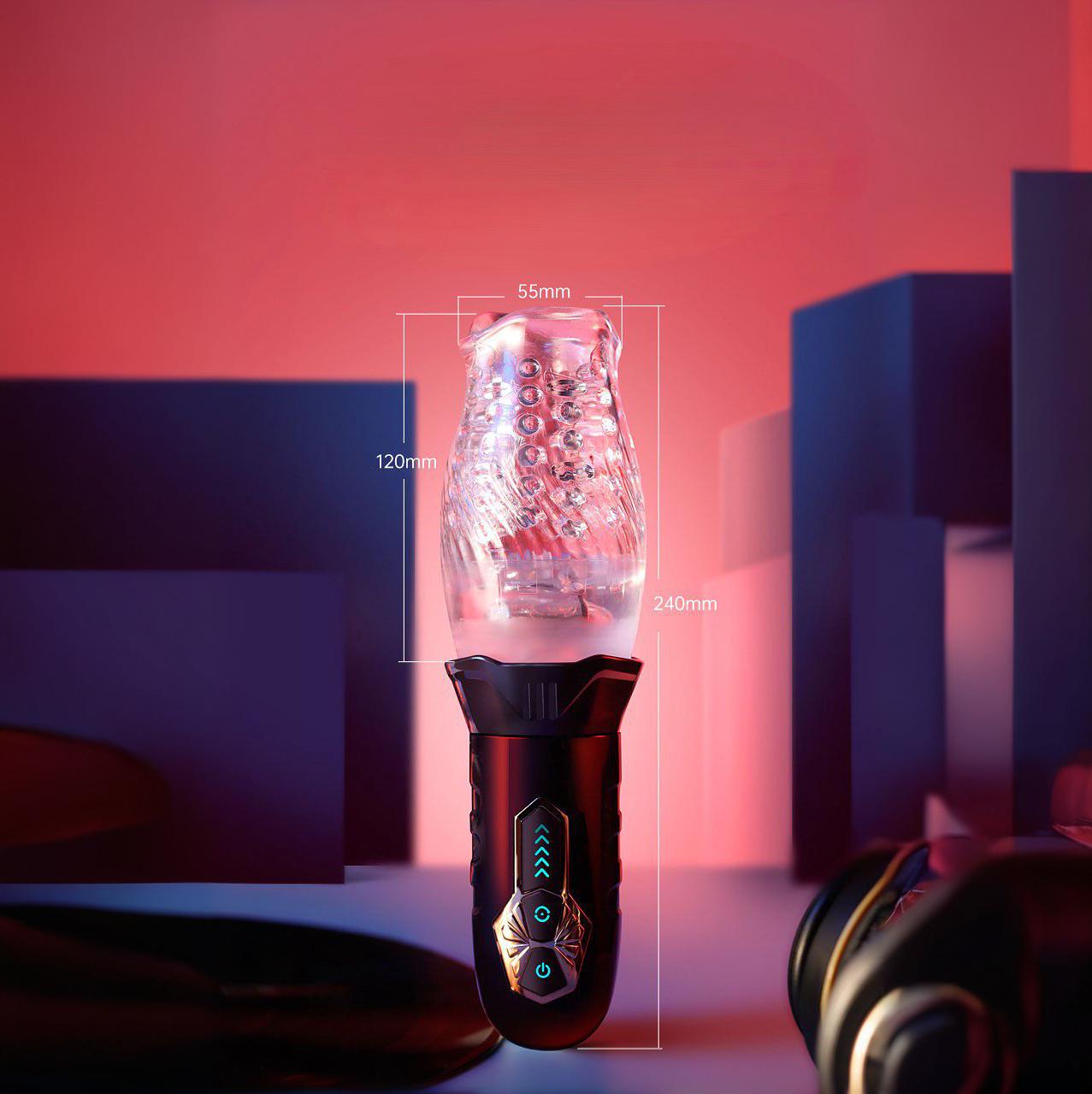 Gawk Gawk 3000 Rotating & Vibrating Male Masturbator Cup