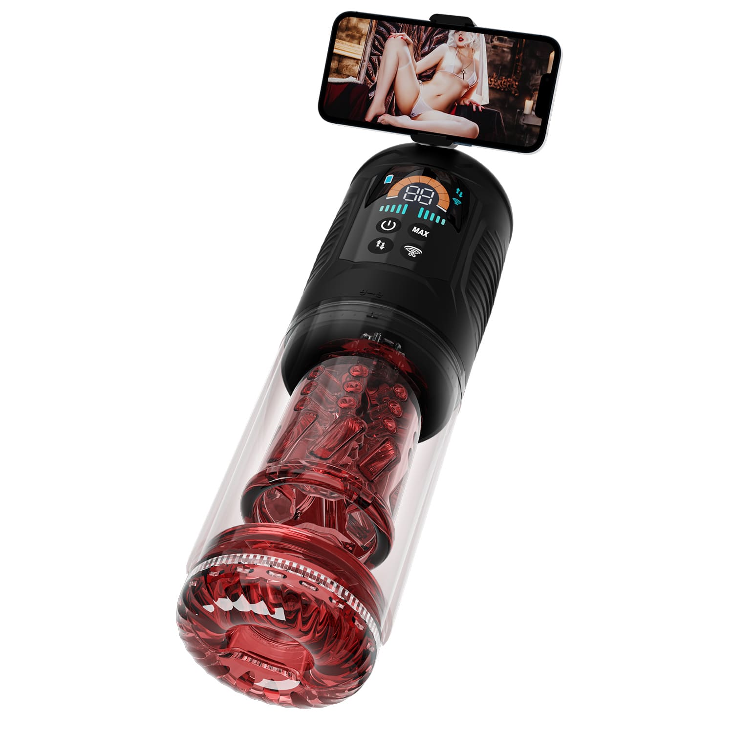 Hgod Peak Thrusting & Sucking Male Masturbator With Suction Base