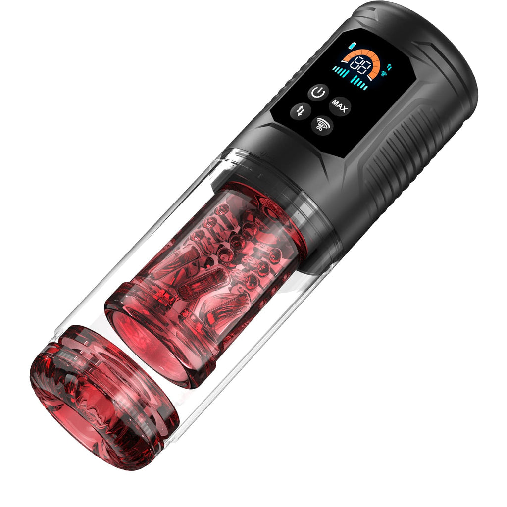 Hgod Peak Thrusting & Sucking Male Masturbator With Suction Base