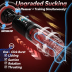Hgod Peak Thrusting & Sucking Male Masturbator With Suction Base