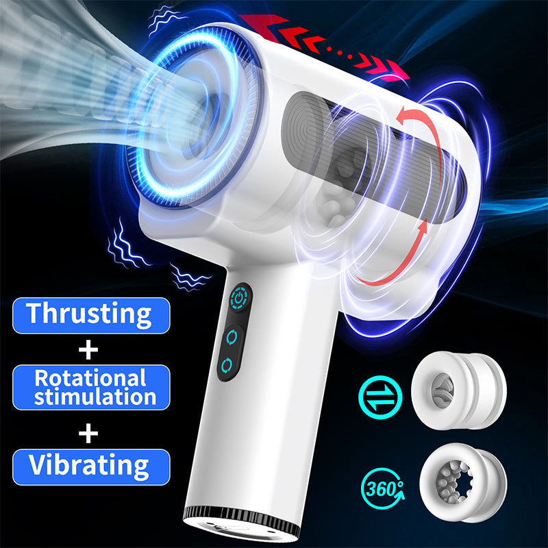 Hgod Thor 2 Thrusting & Rotating Male Masturbator