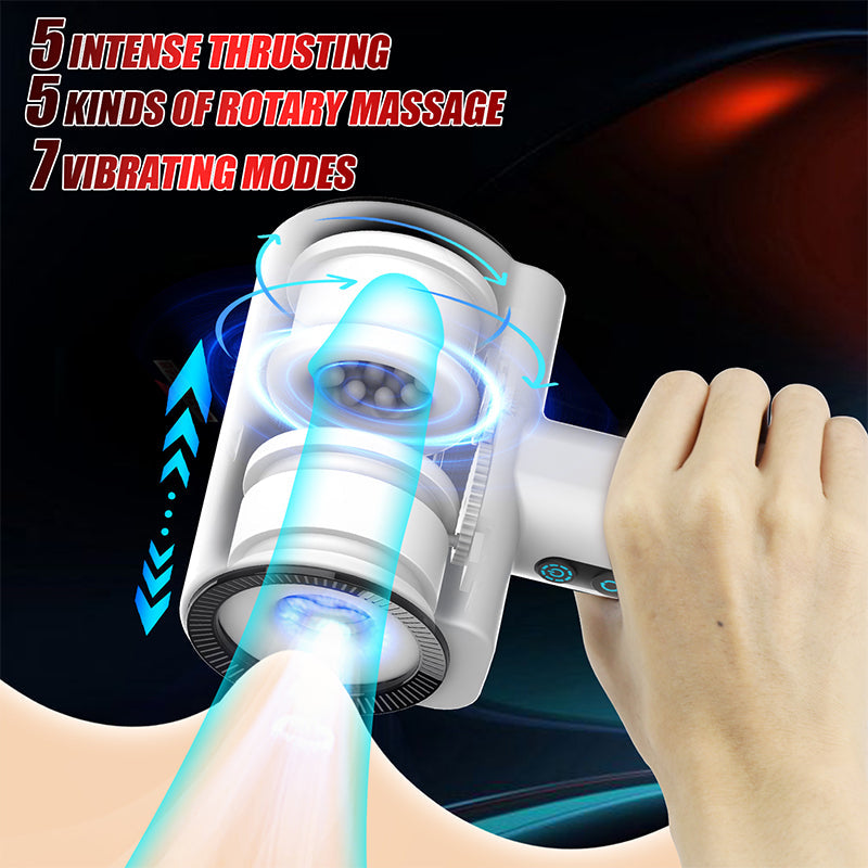 Hgod Thor 2 Thrusting & Rotating Male Masturbator