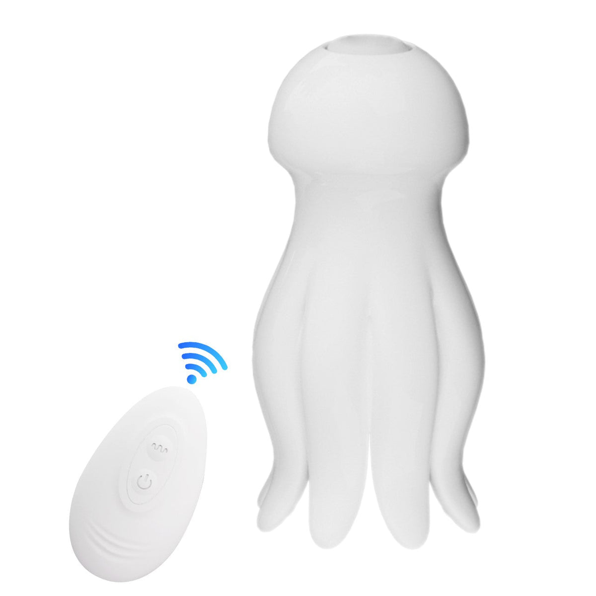 Jiuuy Octopus Glans Training Vibrating Masturbator Remote Controlled