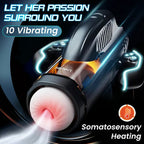 Leten Bermuda Storm Saug- und Stoß-Masturbator für Männer