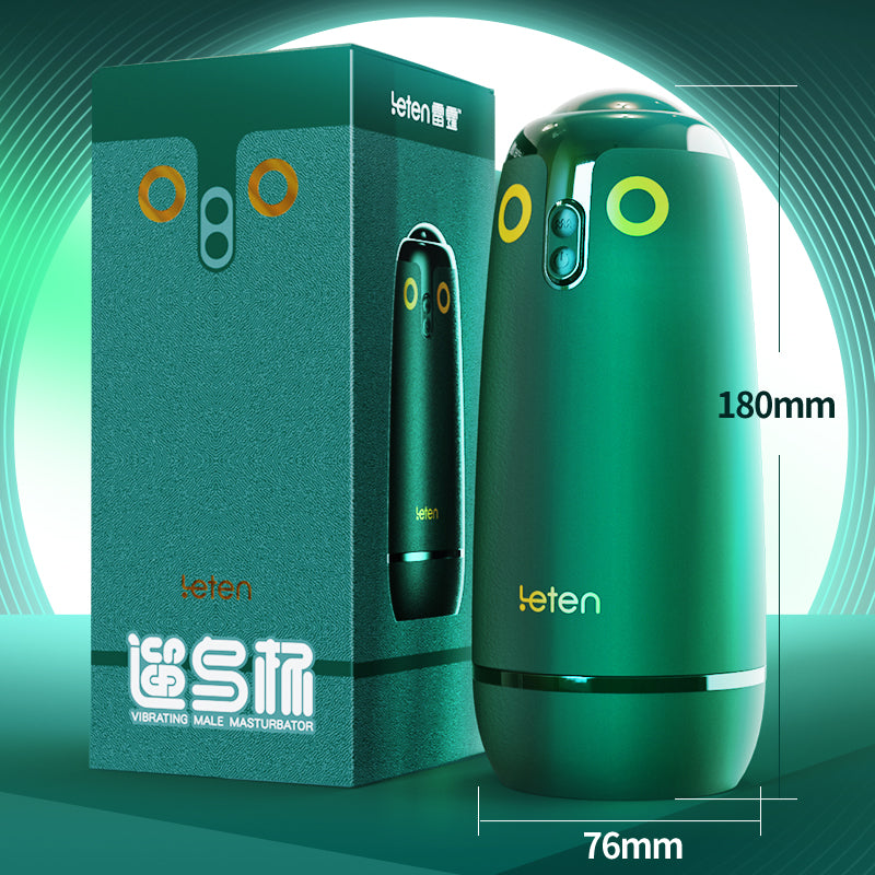 Leten Birds Realistischer vibrierender männlicher Masturbator App-gesteuert – Yui Hatano