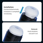 Leten Black Hole Pro Sucking & Thrusting Male Masturbator