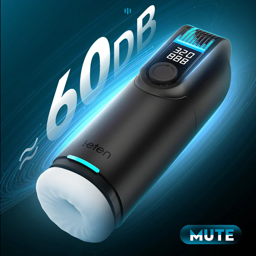 Leten Black Hole Pro Sucking & Thrusting Male Masturbator