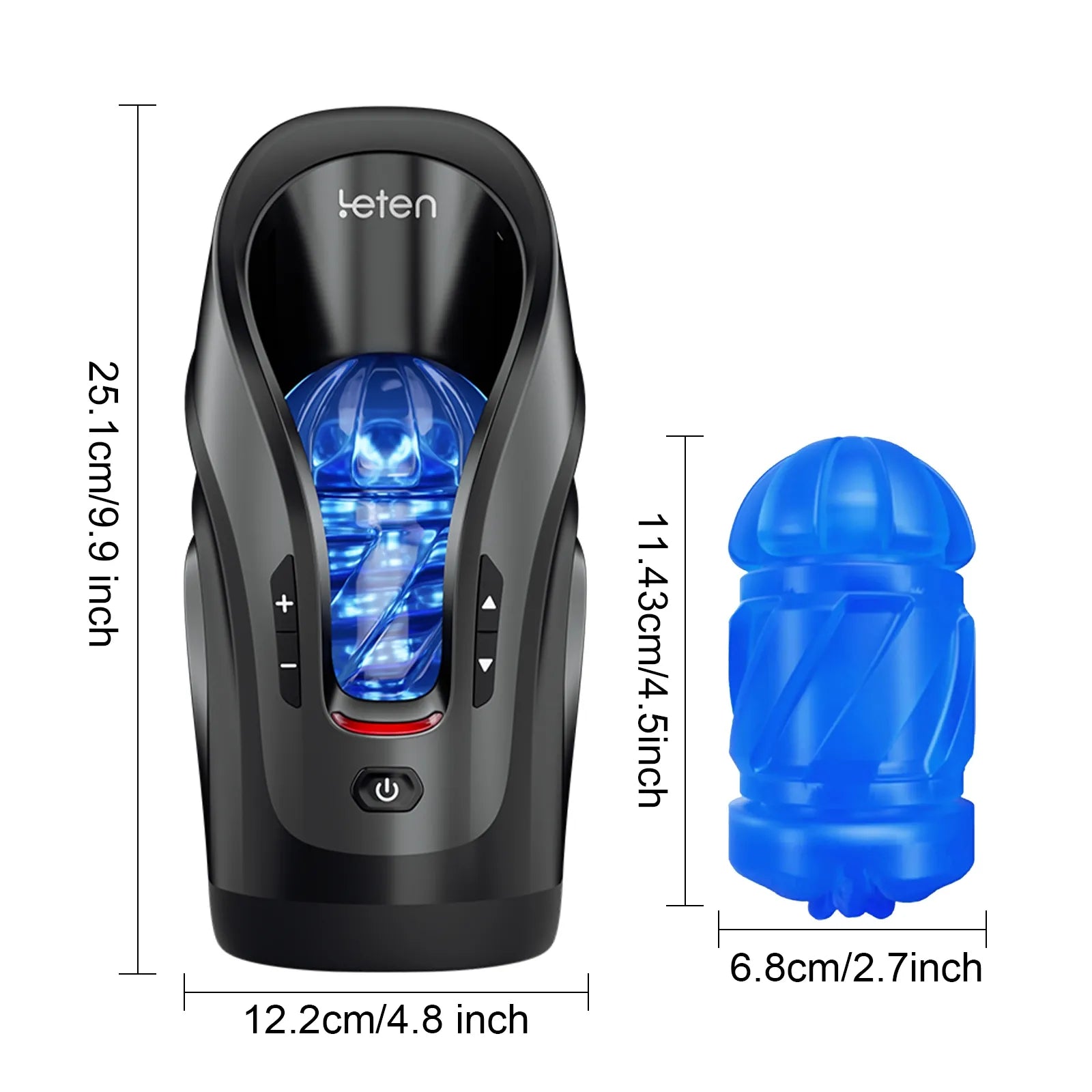 Leten Cannon King Mini Thrusting Männlicher Masturbator