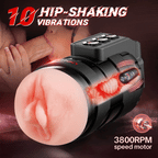 Leten Grenade Realistischer, vibrierender Masturbator für Herren, App-gesteuert