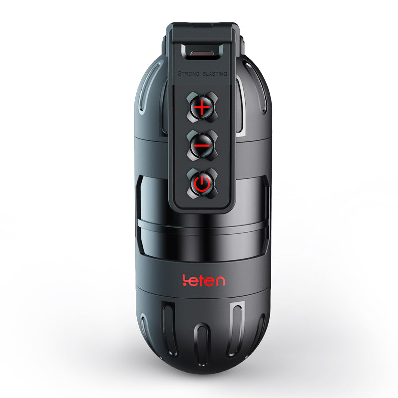 Leten Grenade Realistic Vibrating Male Masturbator App Controlled