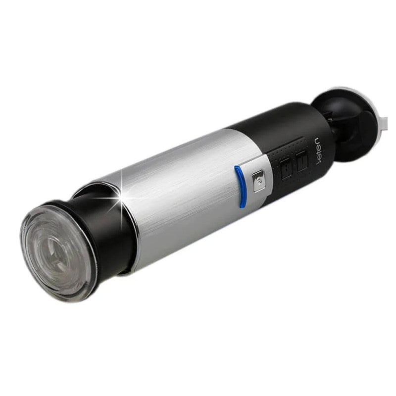 Leten Piston X9 III Stoßender männlicher Masturbator mit Saugnapfbasis