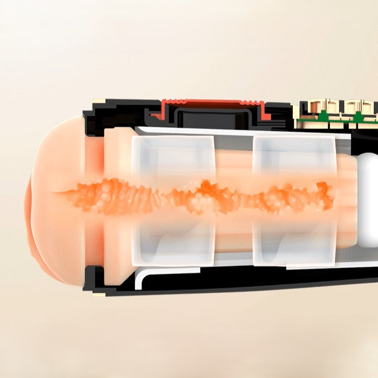 Leten Yui Hatano III Realistic Sucking & Vibrating Male Masturbator