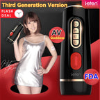 Leten Yui Hatano III Realistic Sucking & Vibrating Male Masturbator