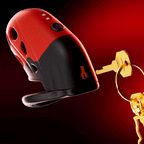 LOCKINK Electric Shock & Vibrating Male Chastity Cage Remote Controlled