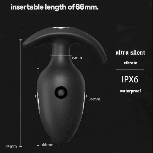 LOCKINK Elektrischer Schock Vibrations-Analdildo APP-gesteuert