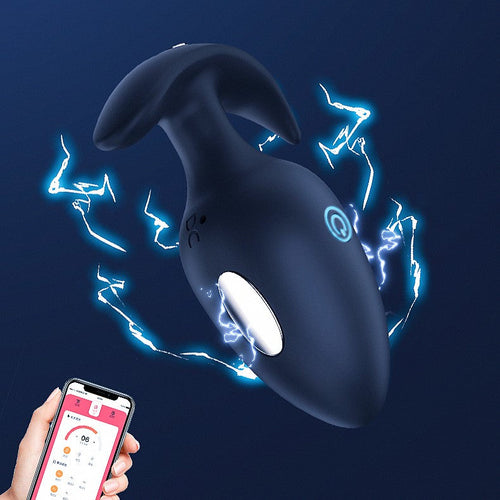 LOCKINK Electro Shock Vibrating Butt Plug APP Controlled