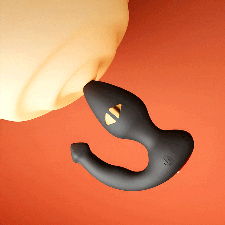 LOCKINK E-Stim Anal Plug with Fox Tail Remote Controlled