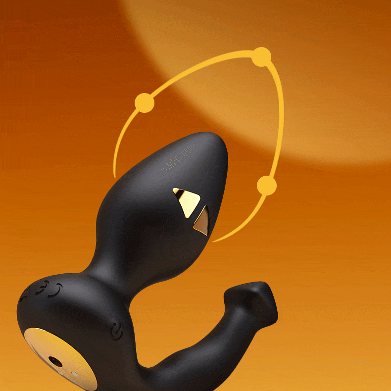 LOCKINK E-Stim Anal Plug with Fox Tail Remote Controlled