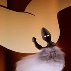 LOCKINK E-Stim Anal Plug with Fox Tail Remote Controlled