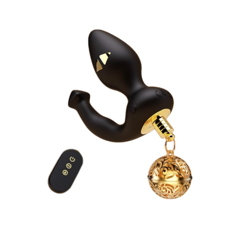 LOCKINK E-Stim Anal Plug with Fox Tail Remote Controlled
