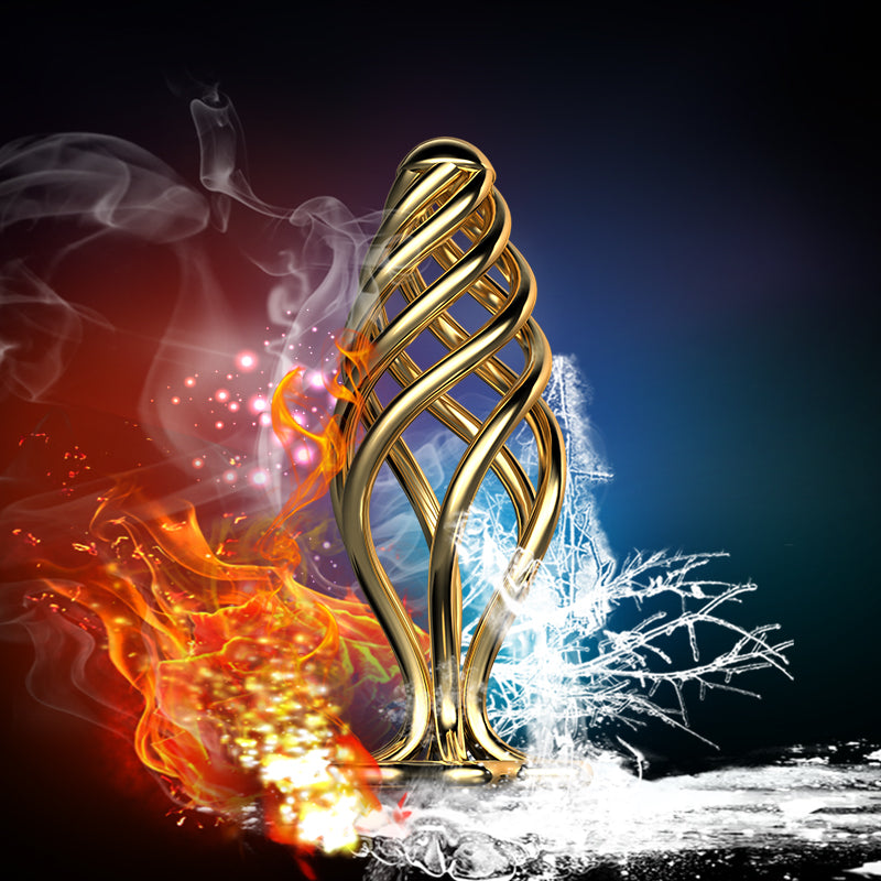 LOCKINK Sevanda Hollow Gold Metal Butt Plug