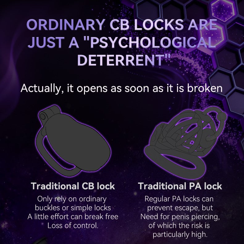 LOCKINK Bee Sting Male Chastity Cage App Controlled