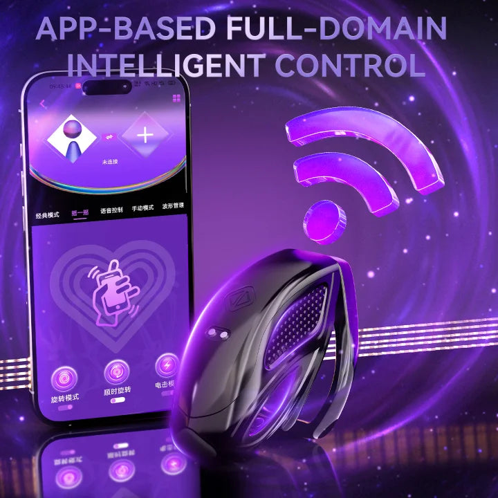 LOCKINK Bee Sting Male Chastity Cage App Controlled