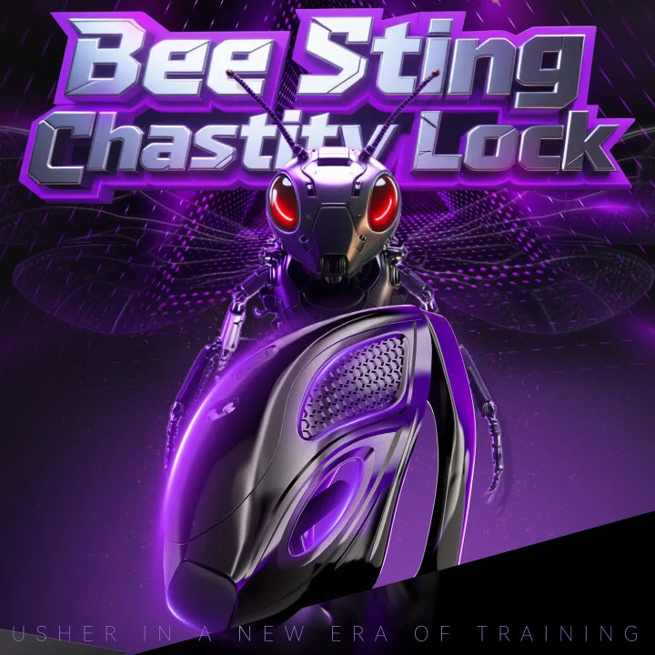 LOCKINK Bee Sting Male Chastity Cage App Controlled