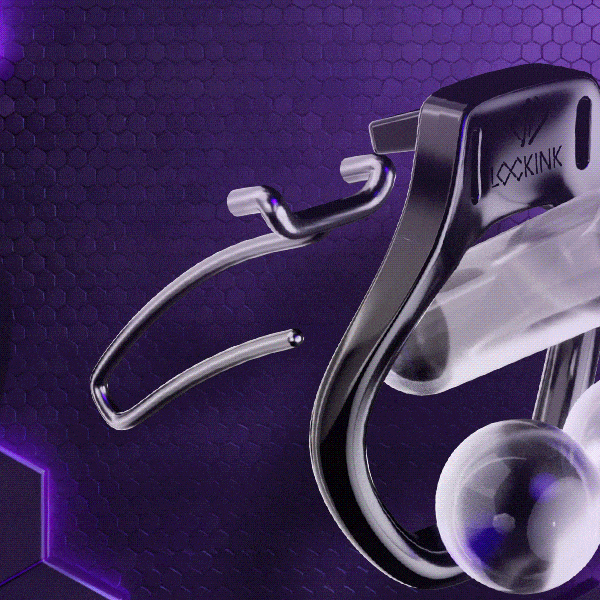 LOCKINK Bee Sting Male Chastity Cage App Controlled