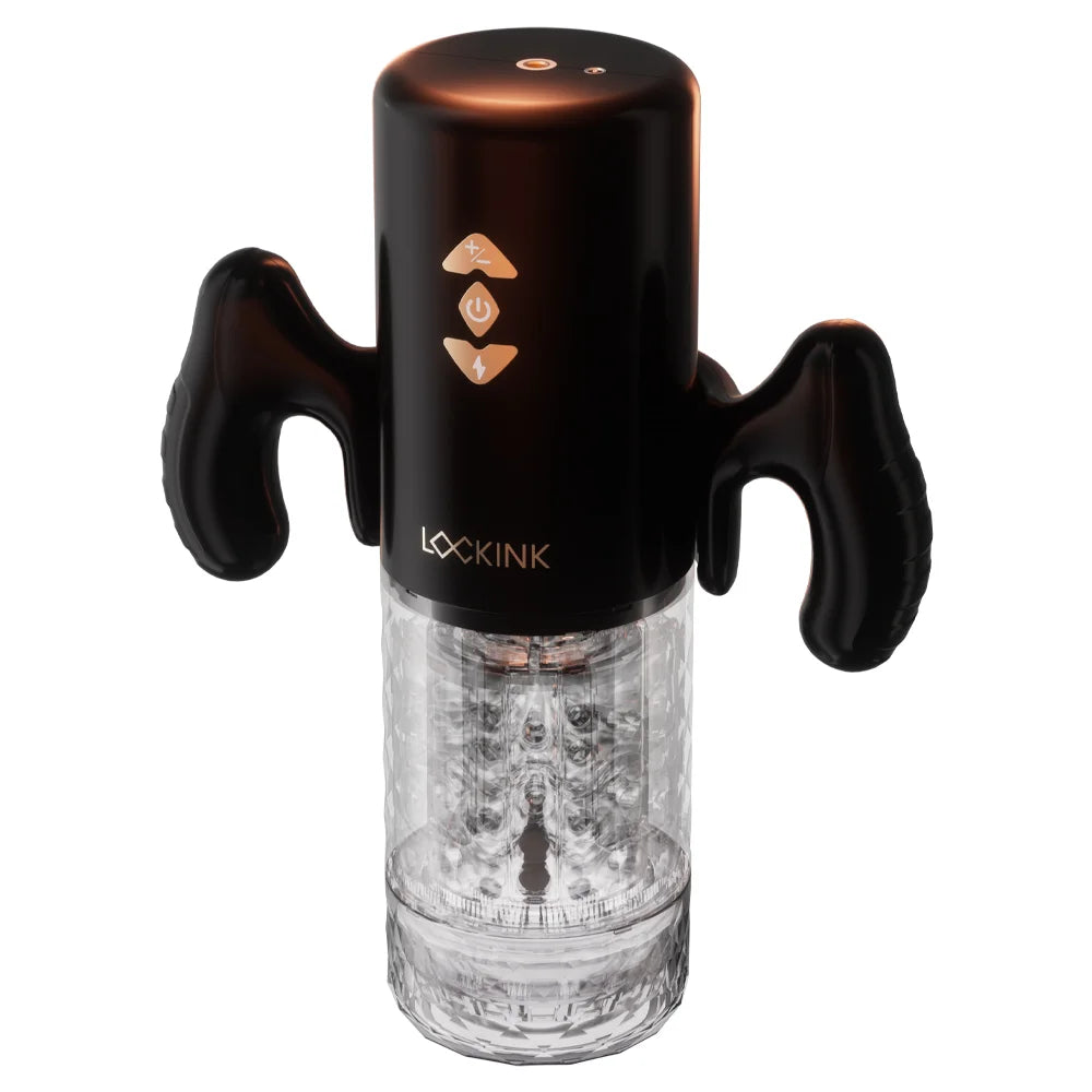 LOCKINK Stoß- & E-Stimulator Masturbator für Männer App-gesteuert