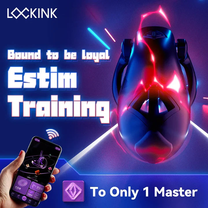 LOCKINK Z-Kink E-Stim Keuschheitskäfig App-gesteuert