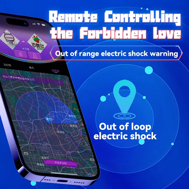 LOCKINK Z-Kink E-Stim Keuschheitskäfig App-gesteuert