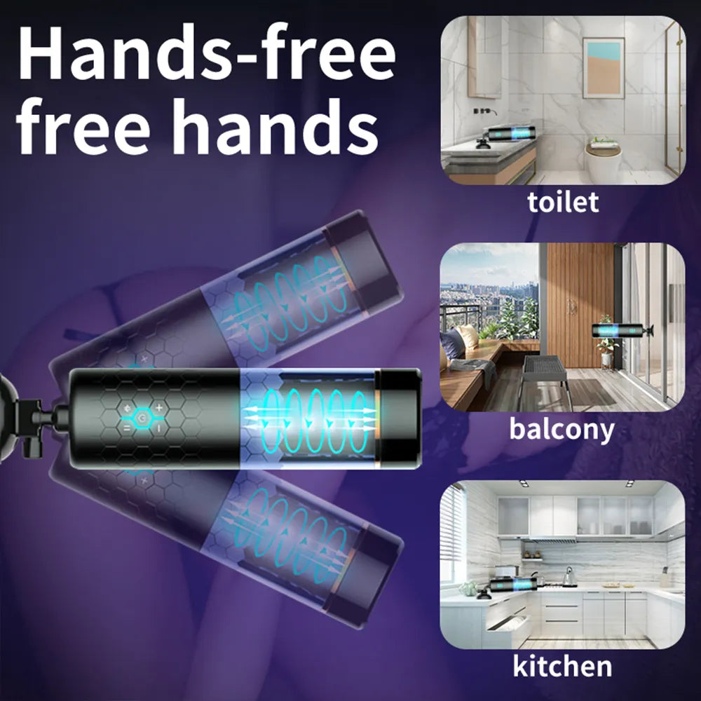 OMYSKY SwardsMan Thrusting & Rotaing Male Masturbator