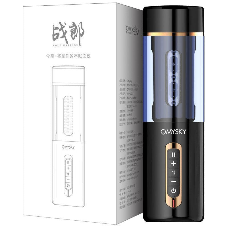 OMYSKY Wolf Thrusting & Rotaing Male Masturbator