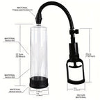 Penis Pump Vacuum Extender with 3 Sleeves