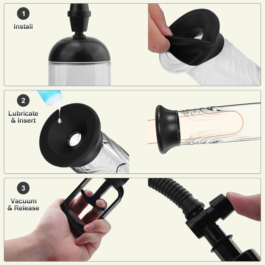 Penis Pump Vacuum Manual Extender
