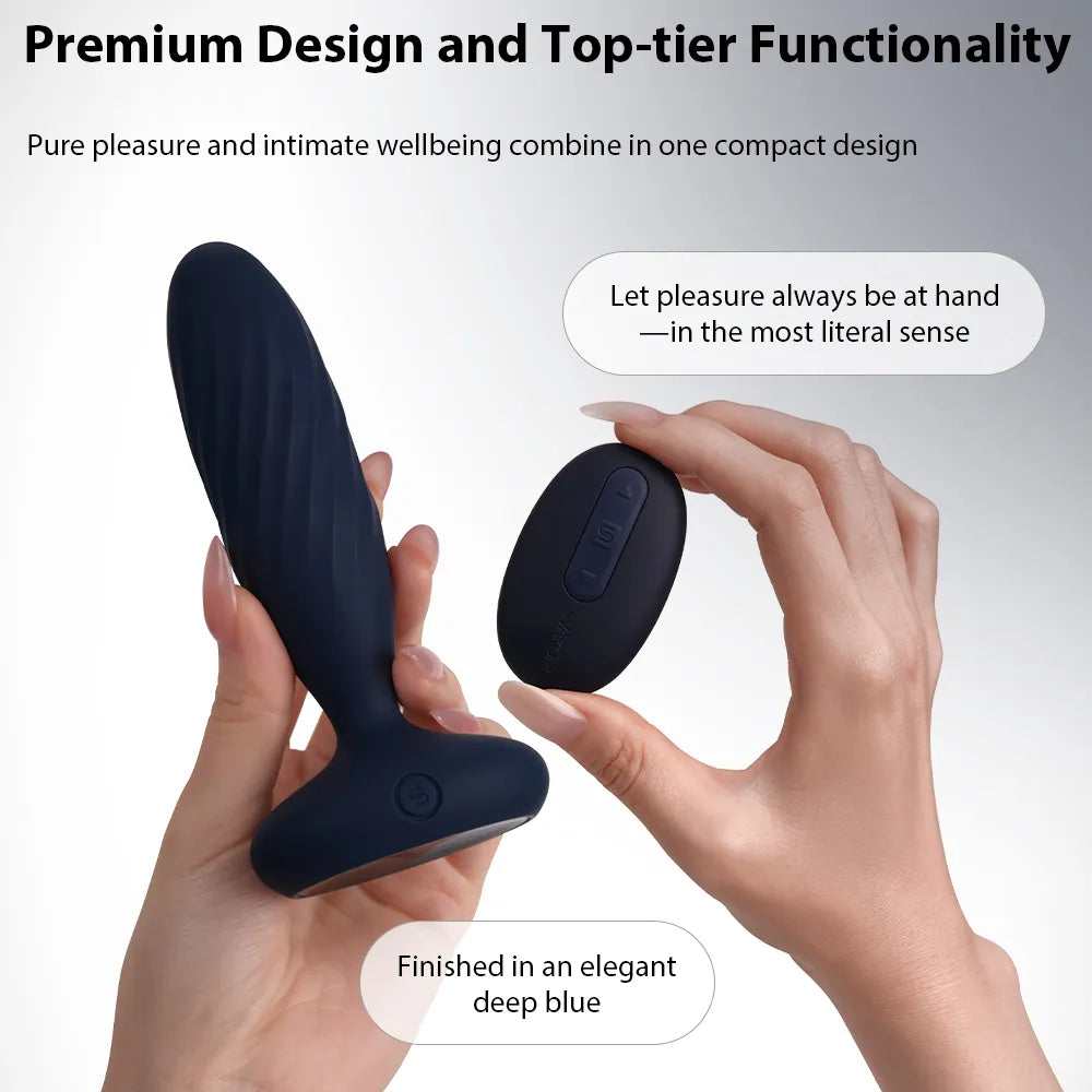 SAVKOM Jordan Thrusting & Vibrating Butt Plug App Controlled