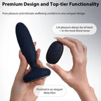 SAVKOM Jordan Thrusting & Vibrating Butt Plug App Controlled