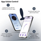 SAVKOM Jordan Thrusting & Vibrating Butt Plug App Controlled