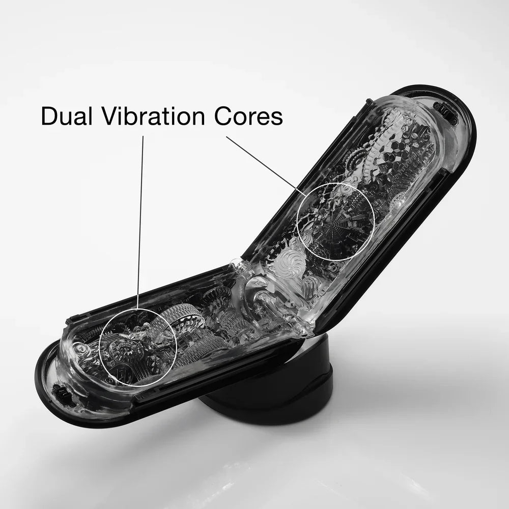 TENGA Flip Zero Gravity EV Rechargeable Vibrating Masturbator - Black