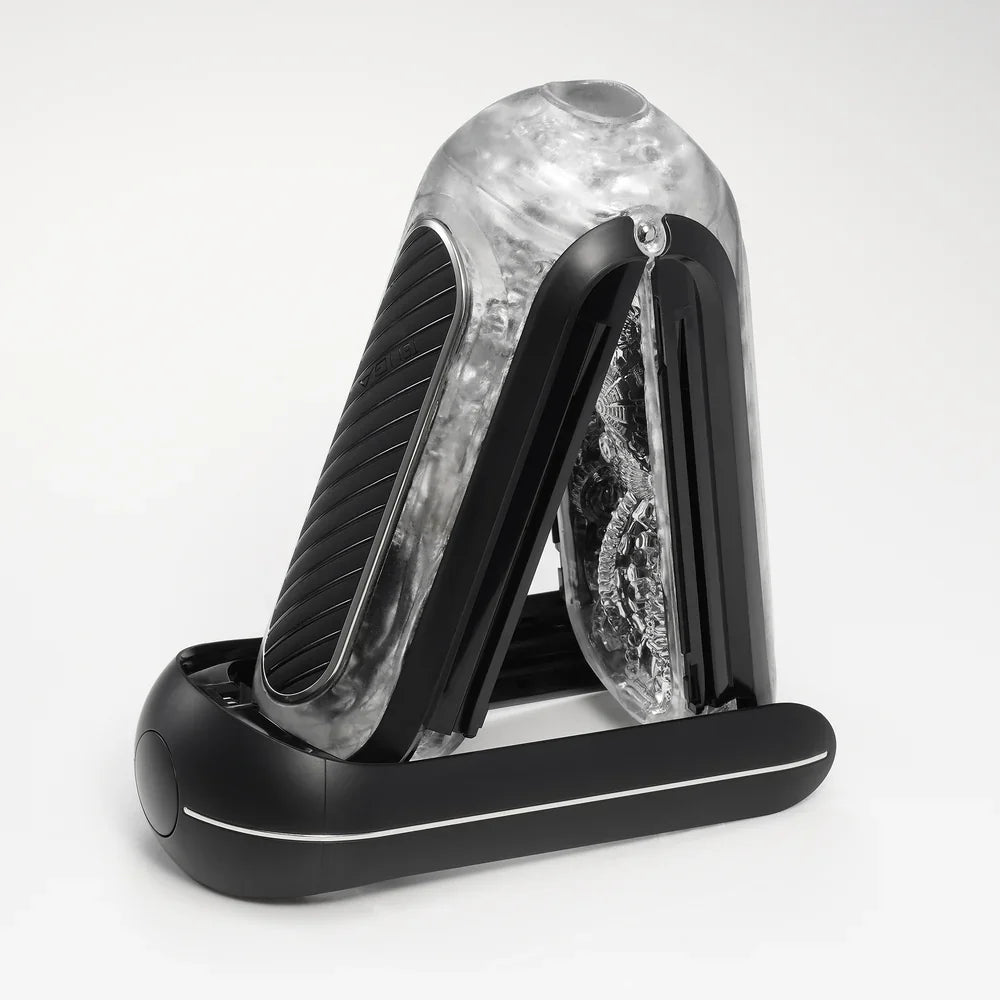 TENGA Flip Zero Gravity EV Rechargeable Vibrating Masturbator - Black