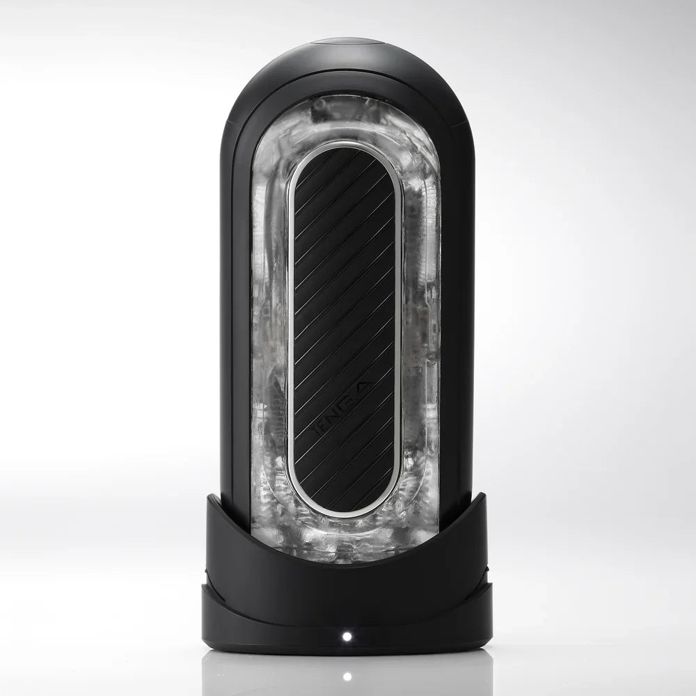 TENGA Flip Zero Gravity EV Rechargeable Vibrating Masturbator - Black