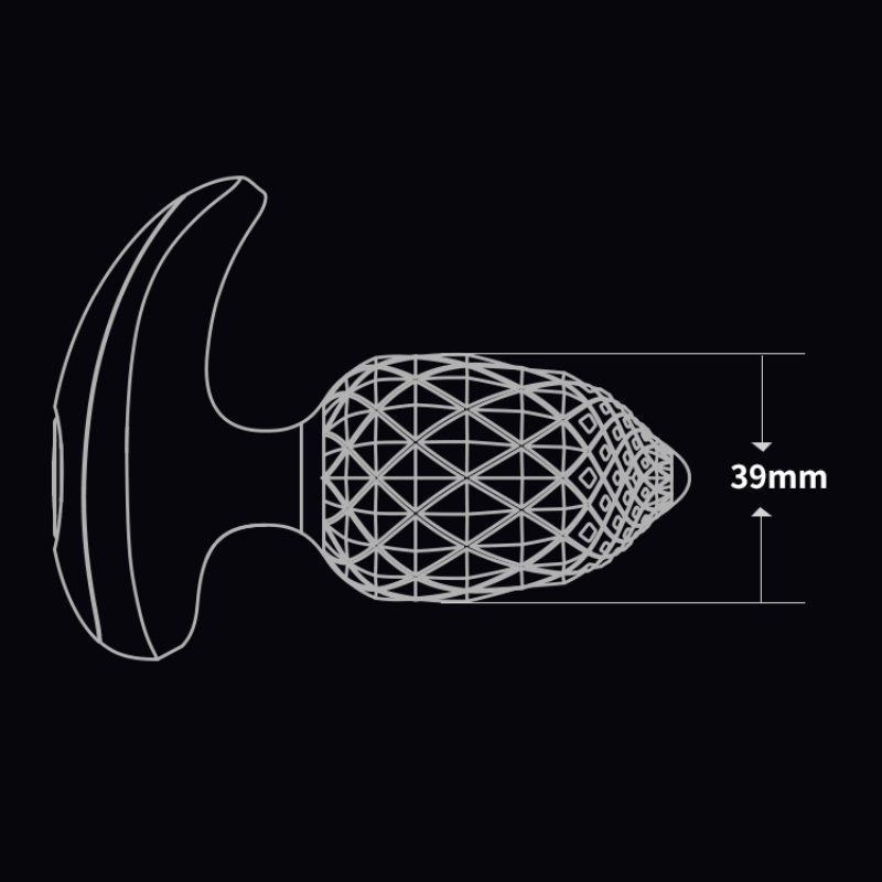 TINGON A1 Vibrating Butt Plug App Controlled