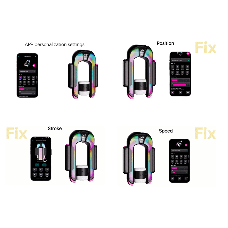 TINGON M2 Smart Space Capsule Automatic Male Masturbator App Controlled