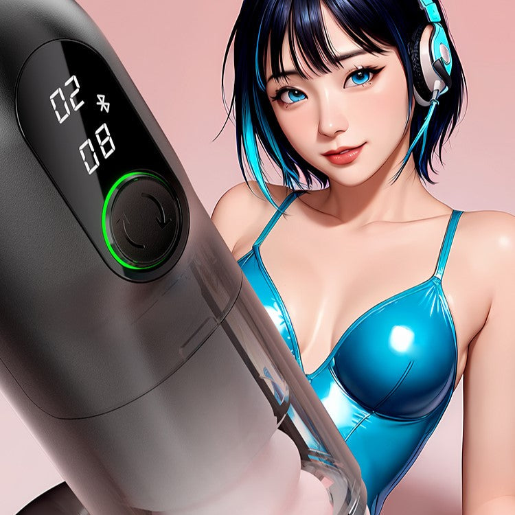 TRYFUN Black Hole Pro Thrusting & Heating Male Masturbator App Controlled